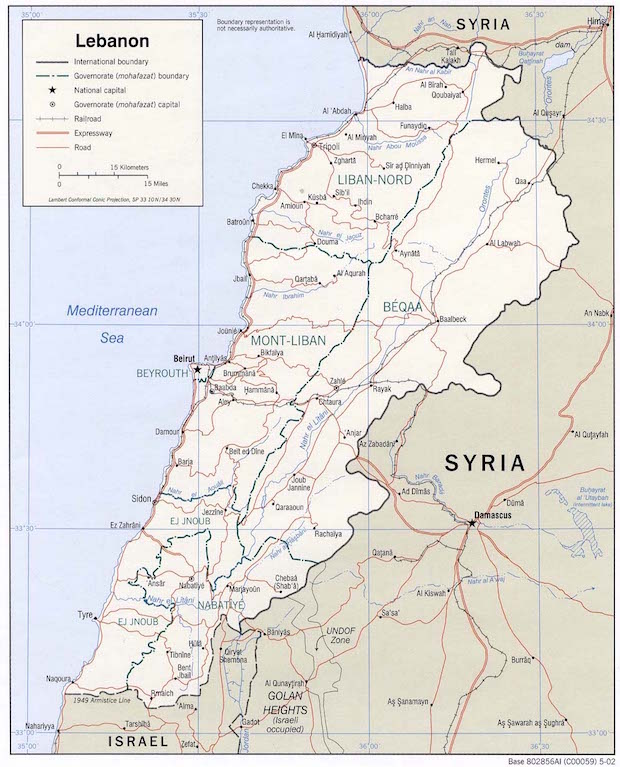 As War Rages Syria, Security in Neighboring Lebanon is Vital