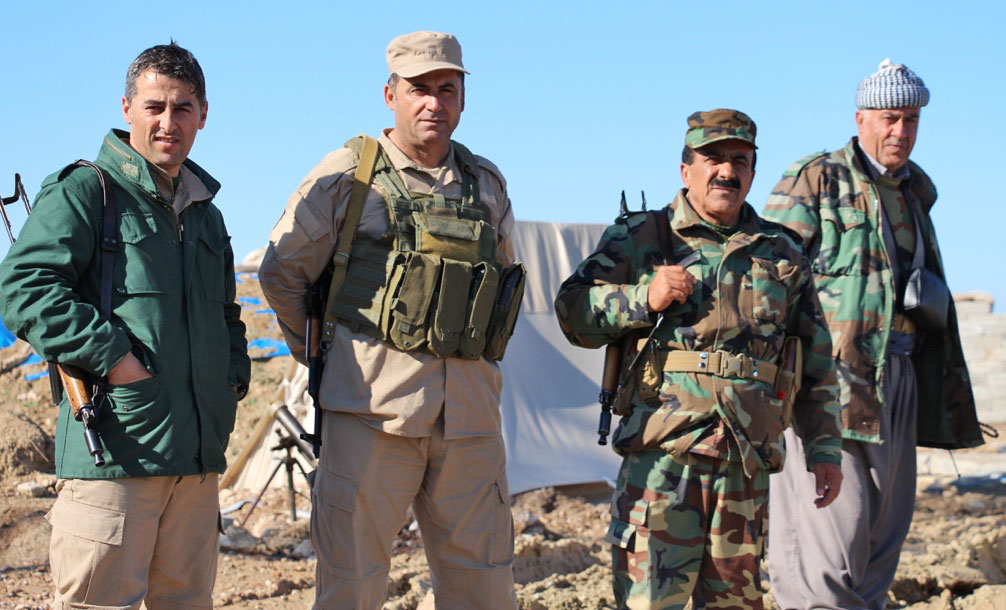 Kurdish peshmerga have been critical in stopping the advance of the Islamic State
