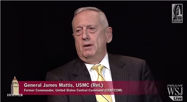 General Mattis and “the power of inspiration”