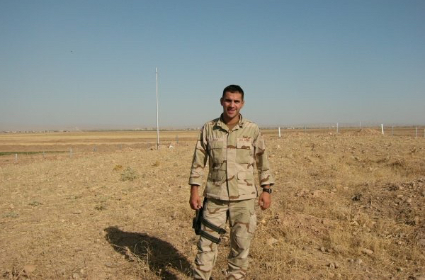Zack Bazzi, US Army, Erbil, Iraq, 2004