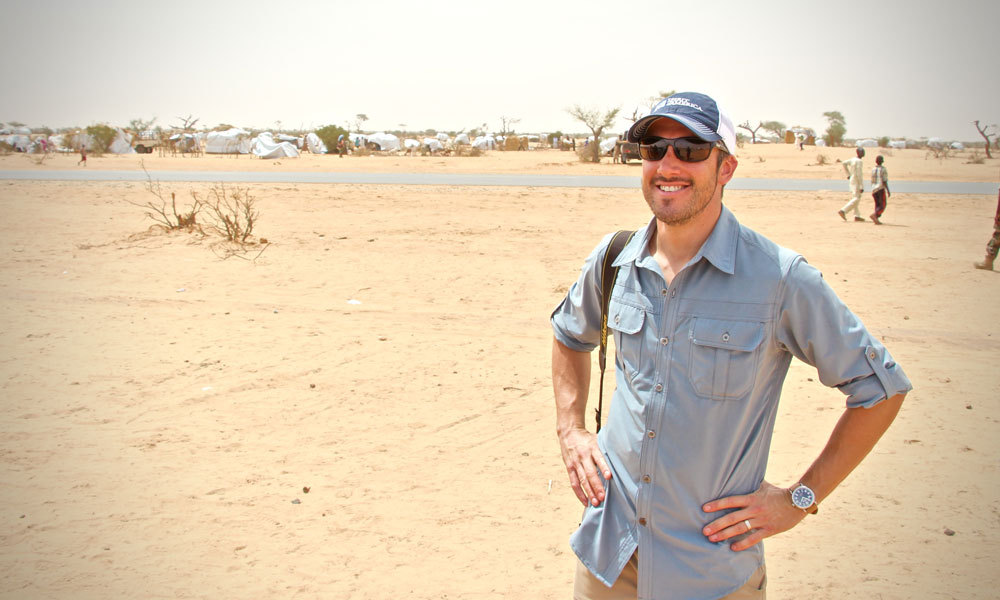 New project manager Chris VanJohnson is conducting assessments throughout Africa