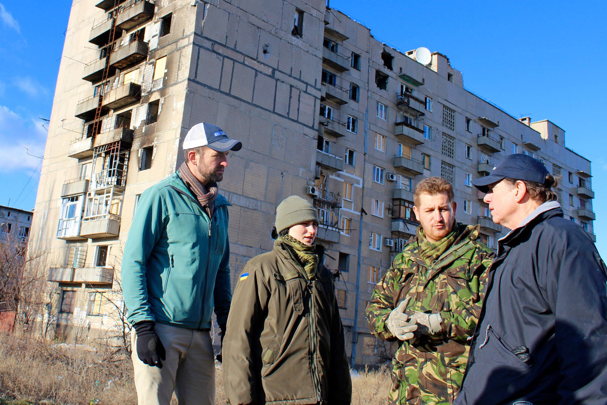 Jim and Isaac spoke with Ukrainian soldiers on the front lines this week