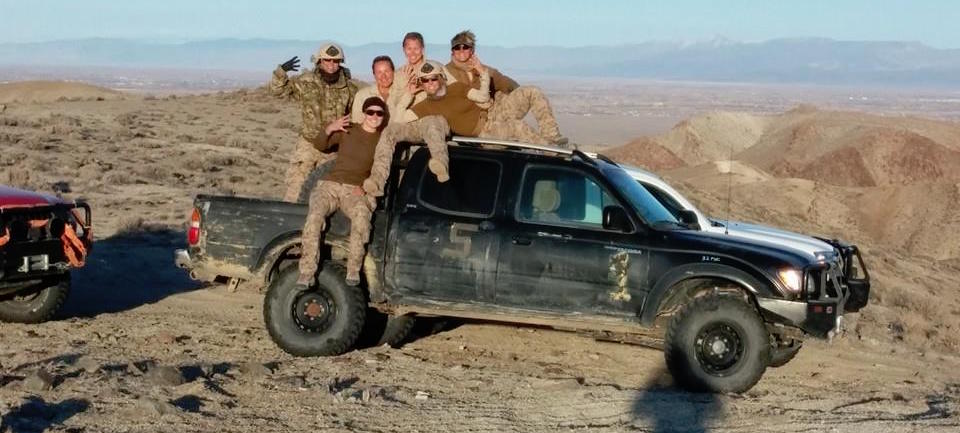 SoA Field Rep, Nicholette, and her all-female unit training in the mountains of Nevada before their deployment to Afghanistan