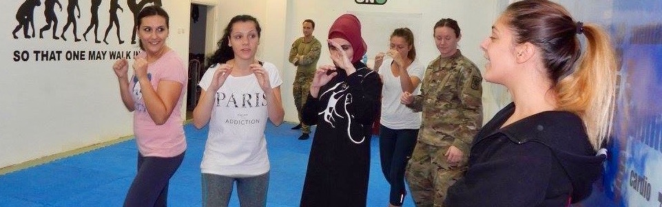 SoA, Green Berets, and Navy SEALs tackle women’s self defense in Bosnia-Herzegovina