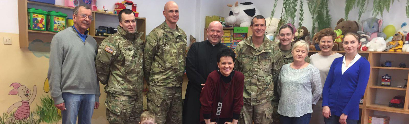 Help US soldiers build relationships in Poland through bookcases