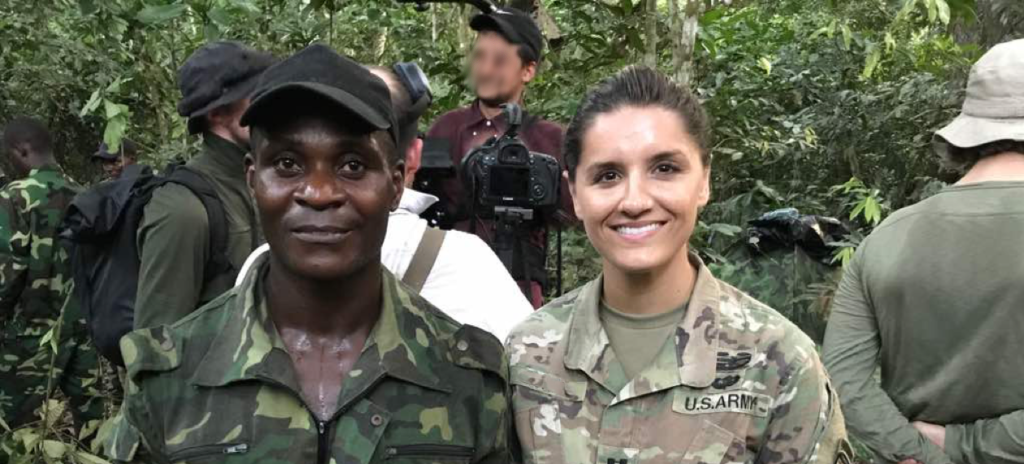 One African woman. Four US soldiers. An incredible story.