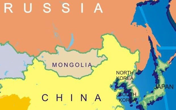 Mongolia Map 