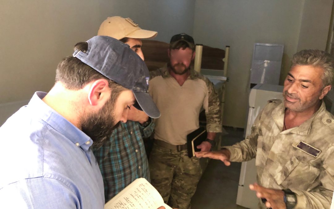 US Special Forces and Spirit of America establish a medical clinic in ISIS-liberated Syria
