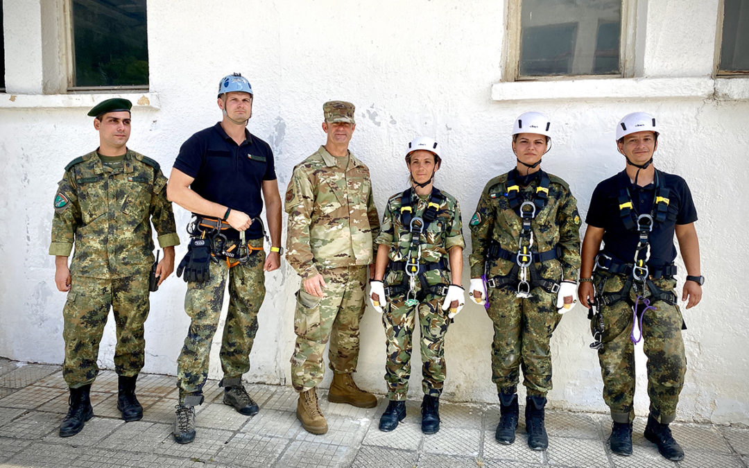 Help US Embassy personnel support Bulgaria’s 101st Alpinist Regiment