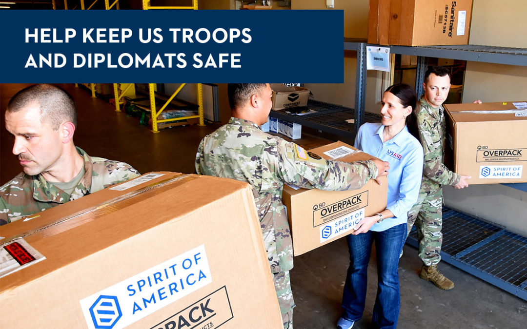 Keep US troops and diplomats safe on #GivingTuesday