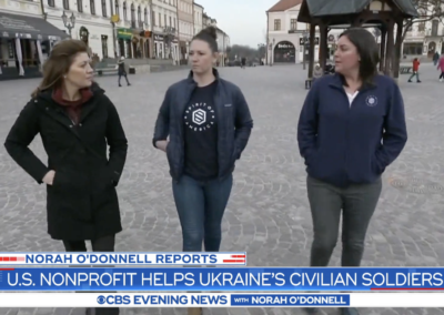 US nonprofit helps Ukraine’s civilian soldiers