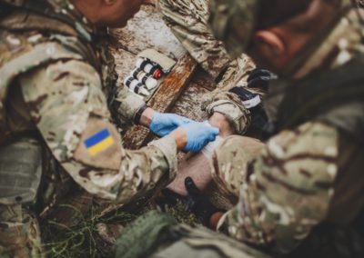 What’s inside a first aid kit for Ukrainian defenders