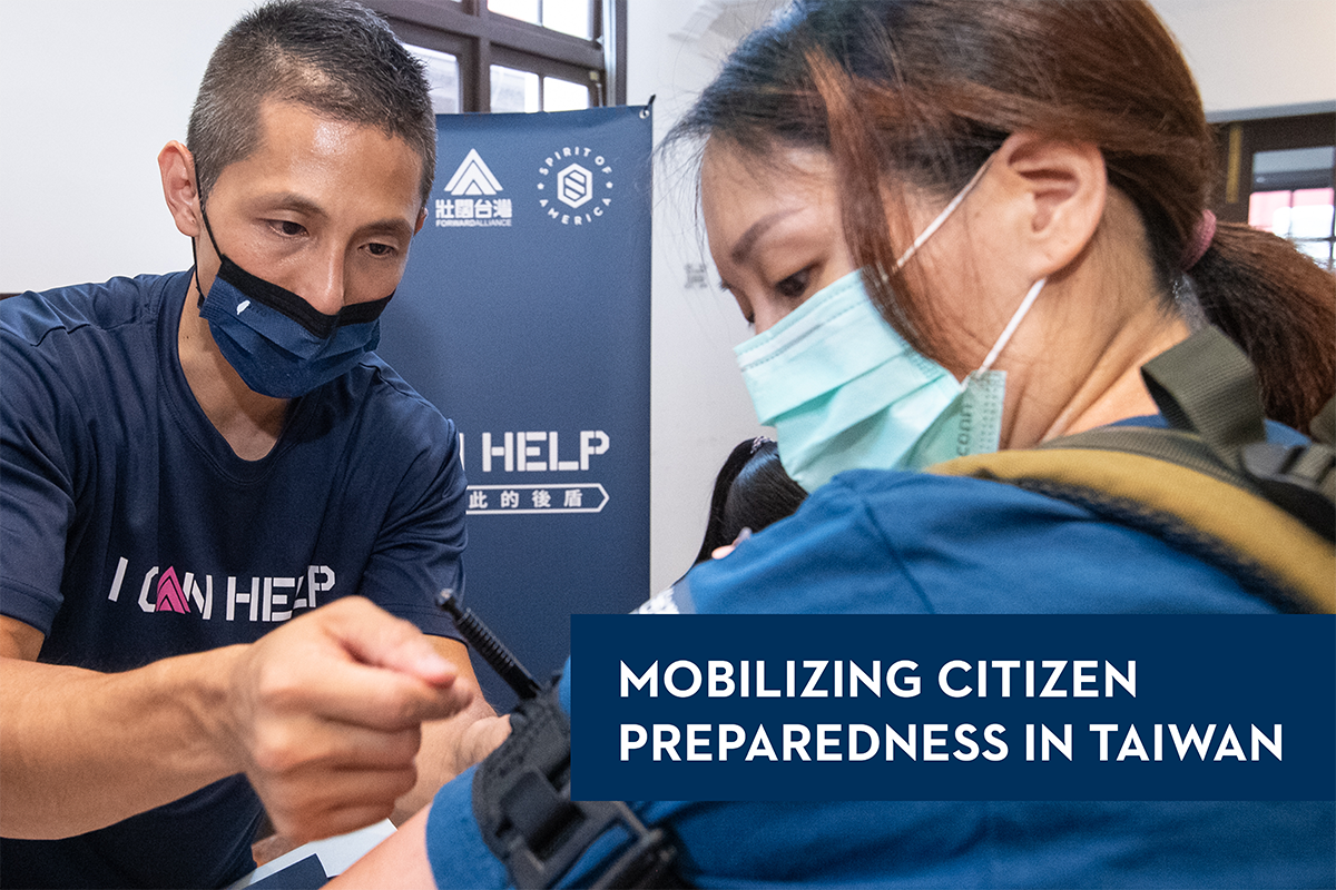 Mobilizing citizen preparedness in Taiwan