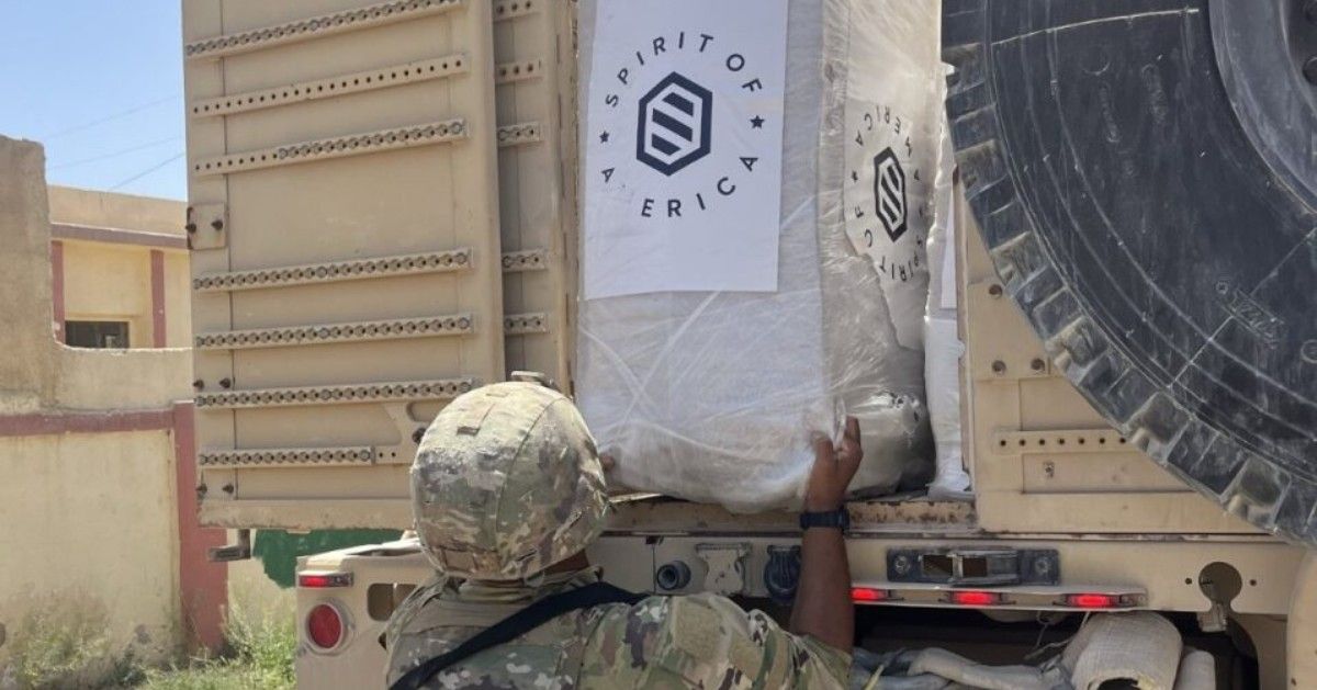 Help US troops support displaced Syrian families