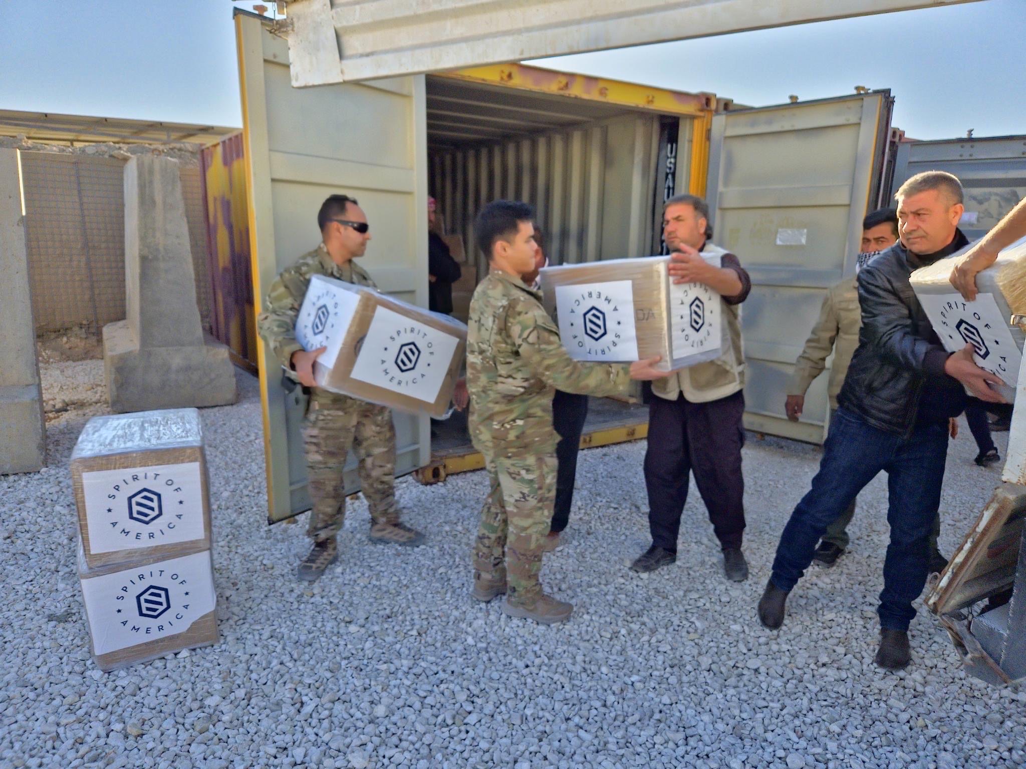 Keeping Syrian families fed and warm this winter