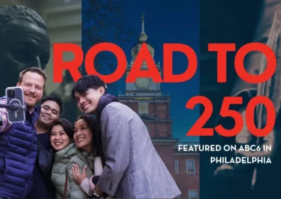 6abc Action News in Philadelphia covers the Road to 250