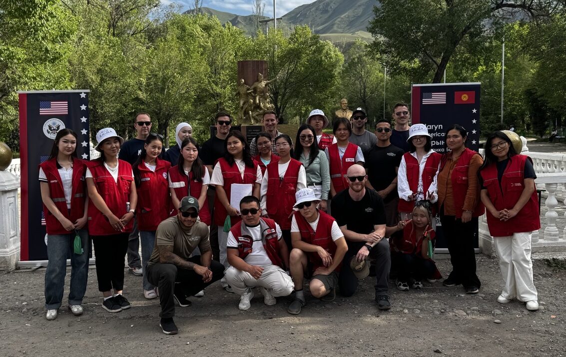 Volunteers in Kyrgystan
