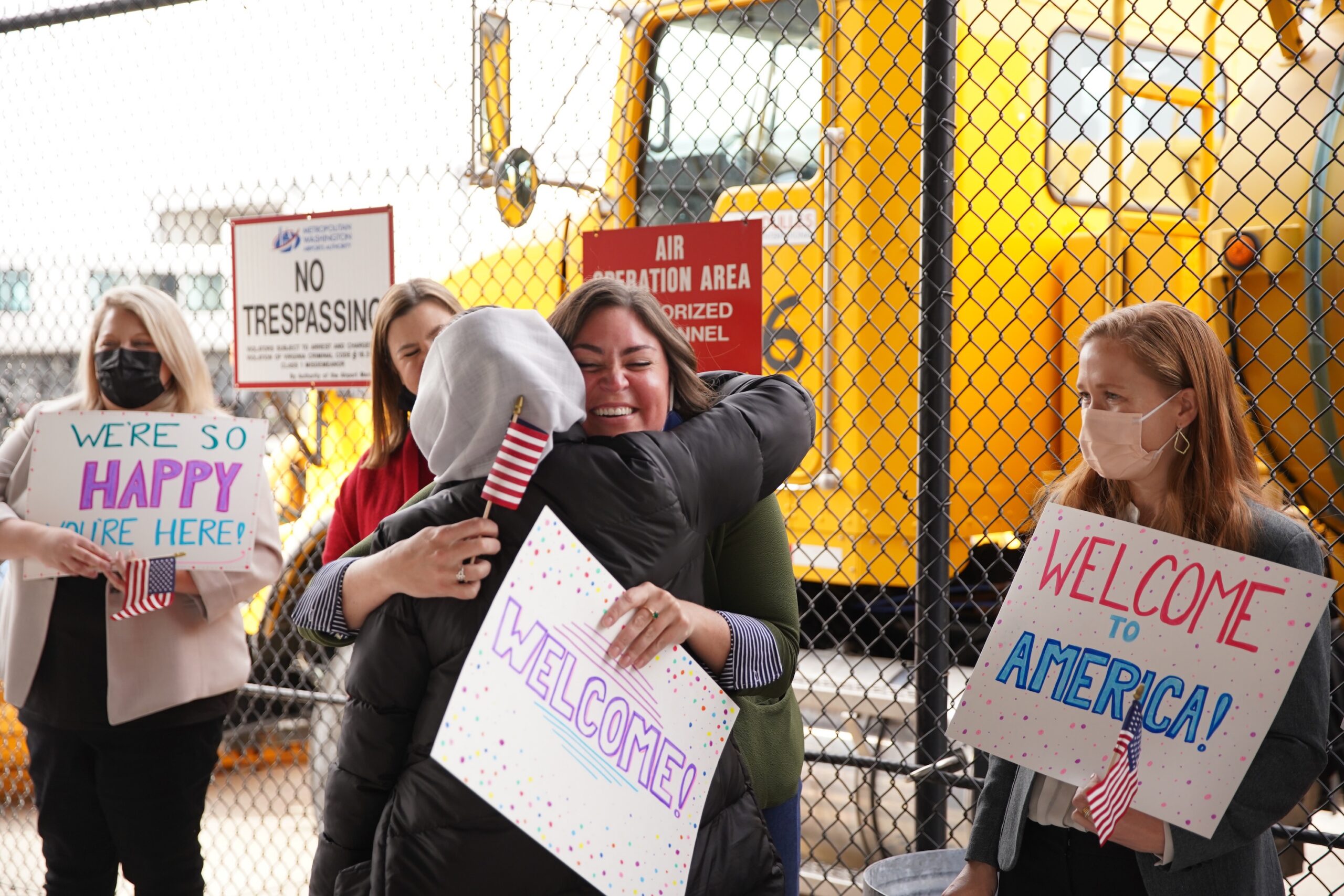 Welcome at Dulles.